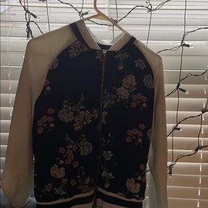 A floral jacket
